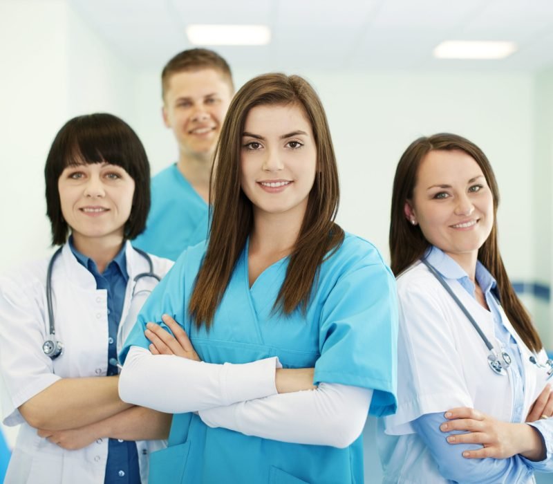 Successful medical team